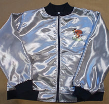 Load image into Gallery viewer, Little Badass girls satin bomber