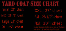 Load image into Gallery viewer, Yard coat with multi mex liner rib collar and cuff