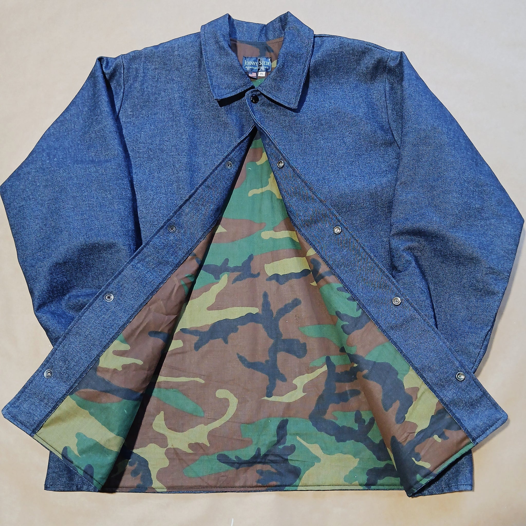 denim YARD COATS – johnny suede customs