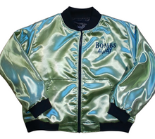 Load image into Gallery viewer, bombs away girls satin bomber
