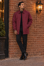 Load image into Gallery viewer, Burgundy / burgundy regular collar clicker
