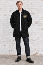 Load image into Gallery viewer, Black Clicker  - Caddy logo- rib collar cuff
