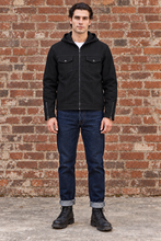 Load image into Gallery viewer, HIGHWAY jacket - black canvas - limited edition
