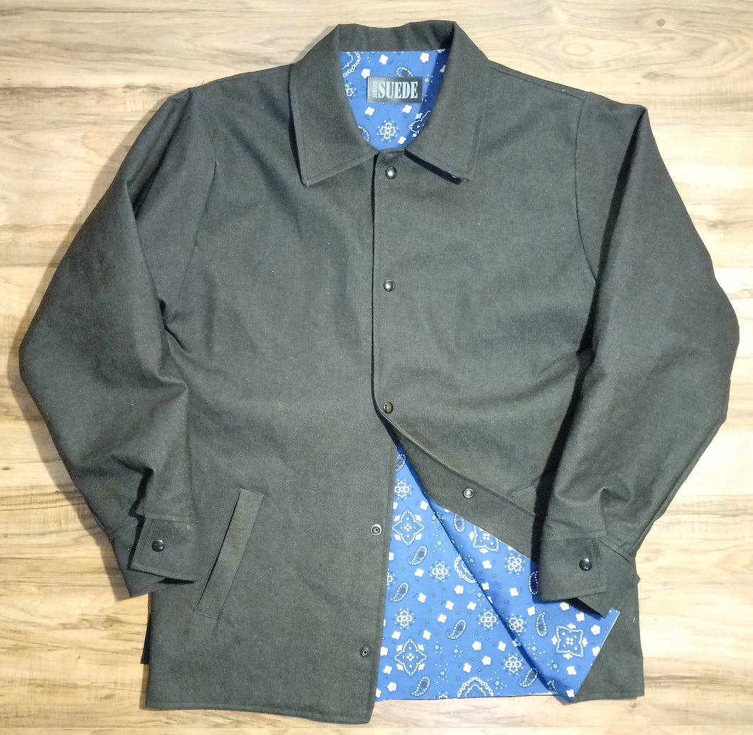 Yard coat regular Collar - C- blue