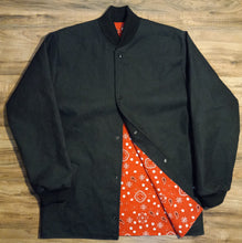 Load image into Gallery viewer, Yard coat - rib collar- red bandana
