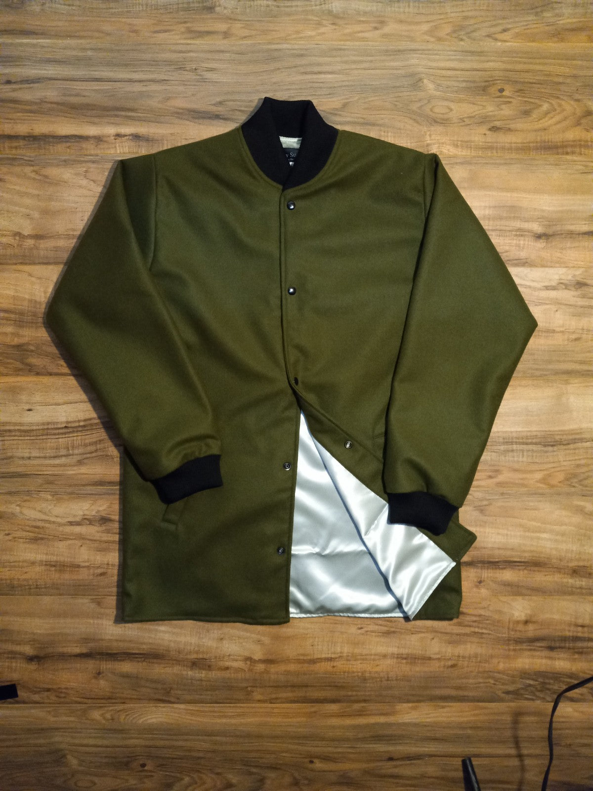 Silver Clicker army green light silver clicker – johnny suede customs