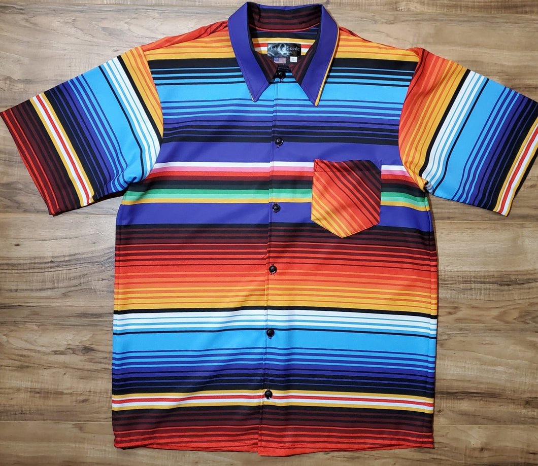 mexican blanket camp shirt